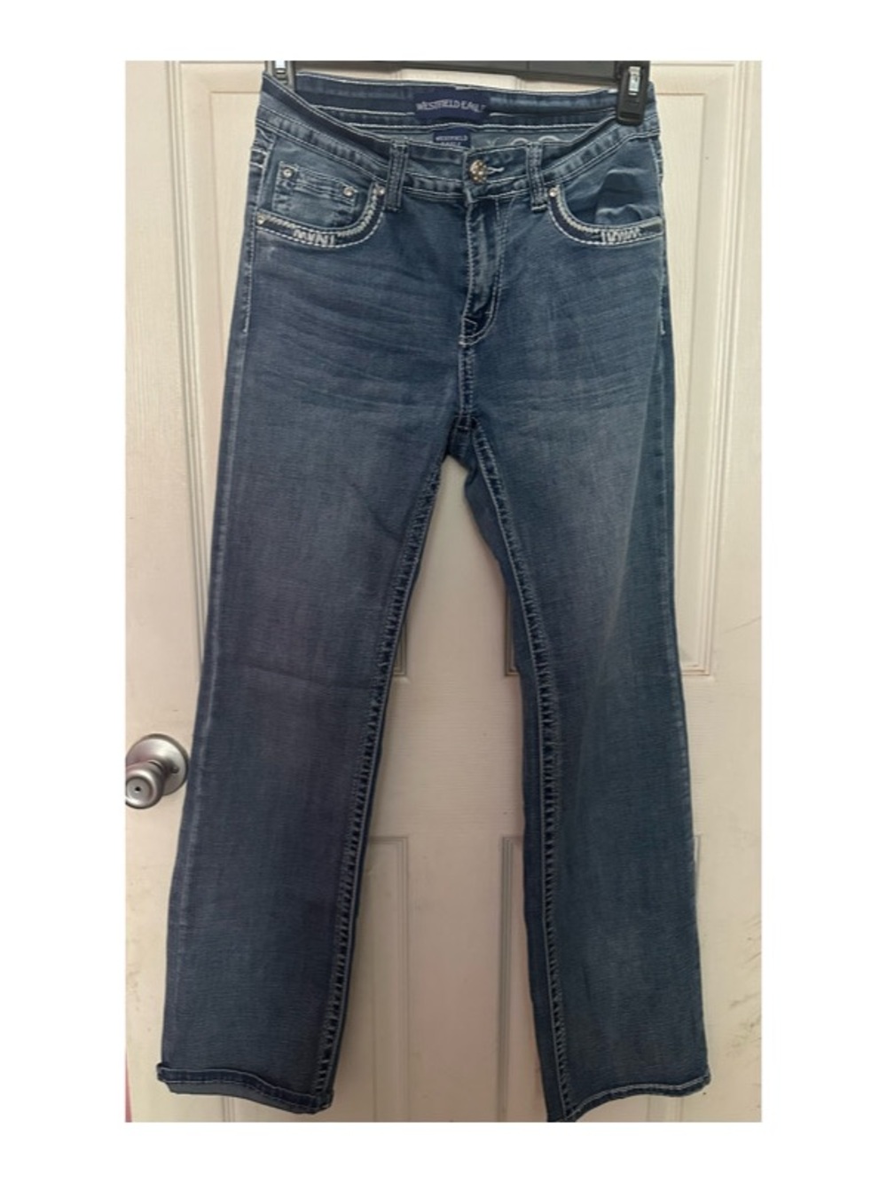 Westfield Eagle Jeans Womens Size 9
Embellished Bling Cowgirl Western
Bootcut
